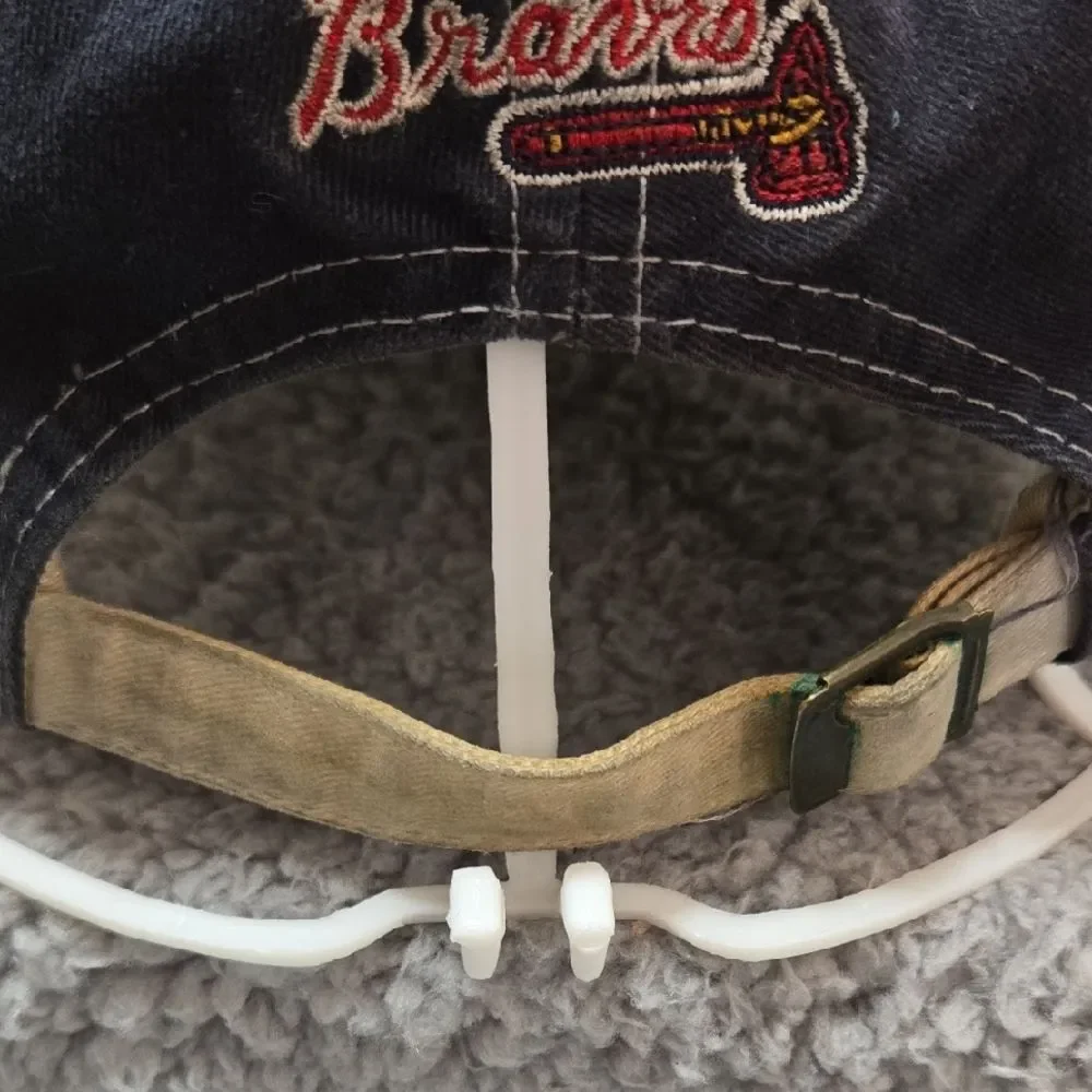 Braves Kids Cap - Navy and White